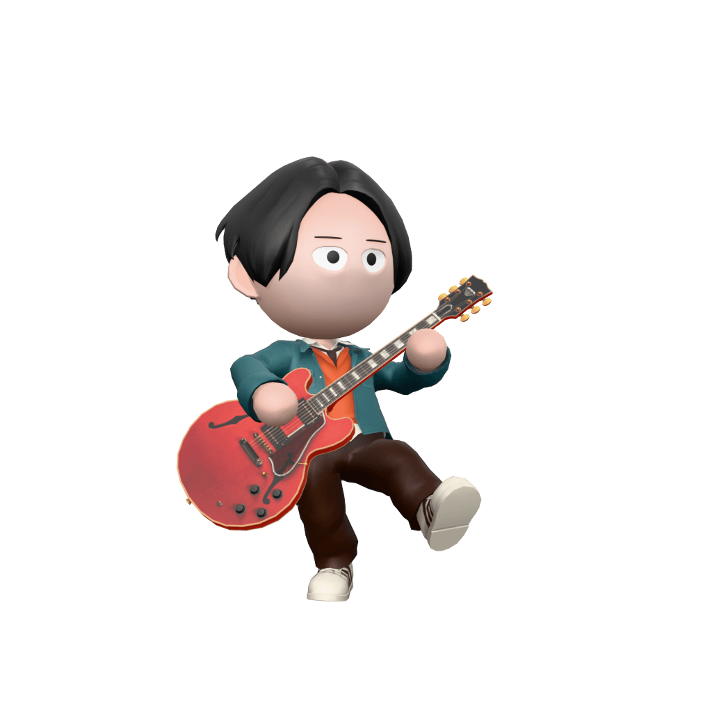 Macaroni Empitsu Hattori Rock Kick Emote