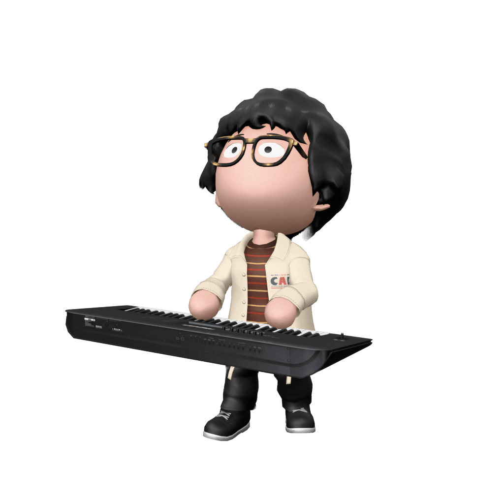 Macaroni Empitsu Hasegawa Keyboardist Emote