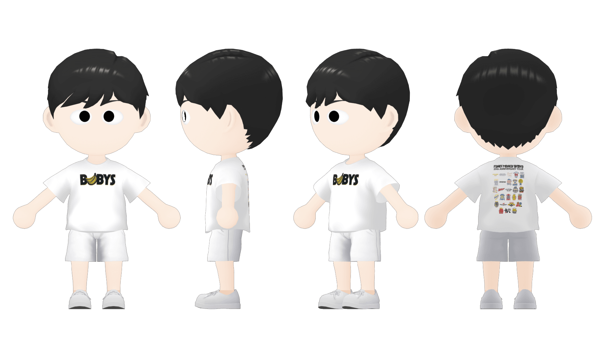 FUNKY MONKEY BABY'S Reissue Archive T-Shirt 20th ver.