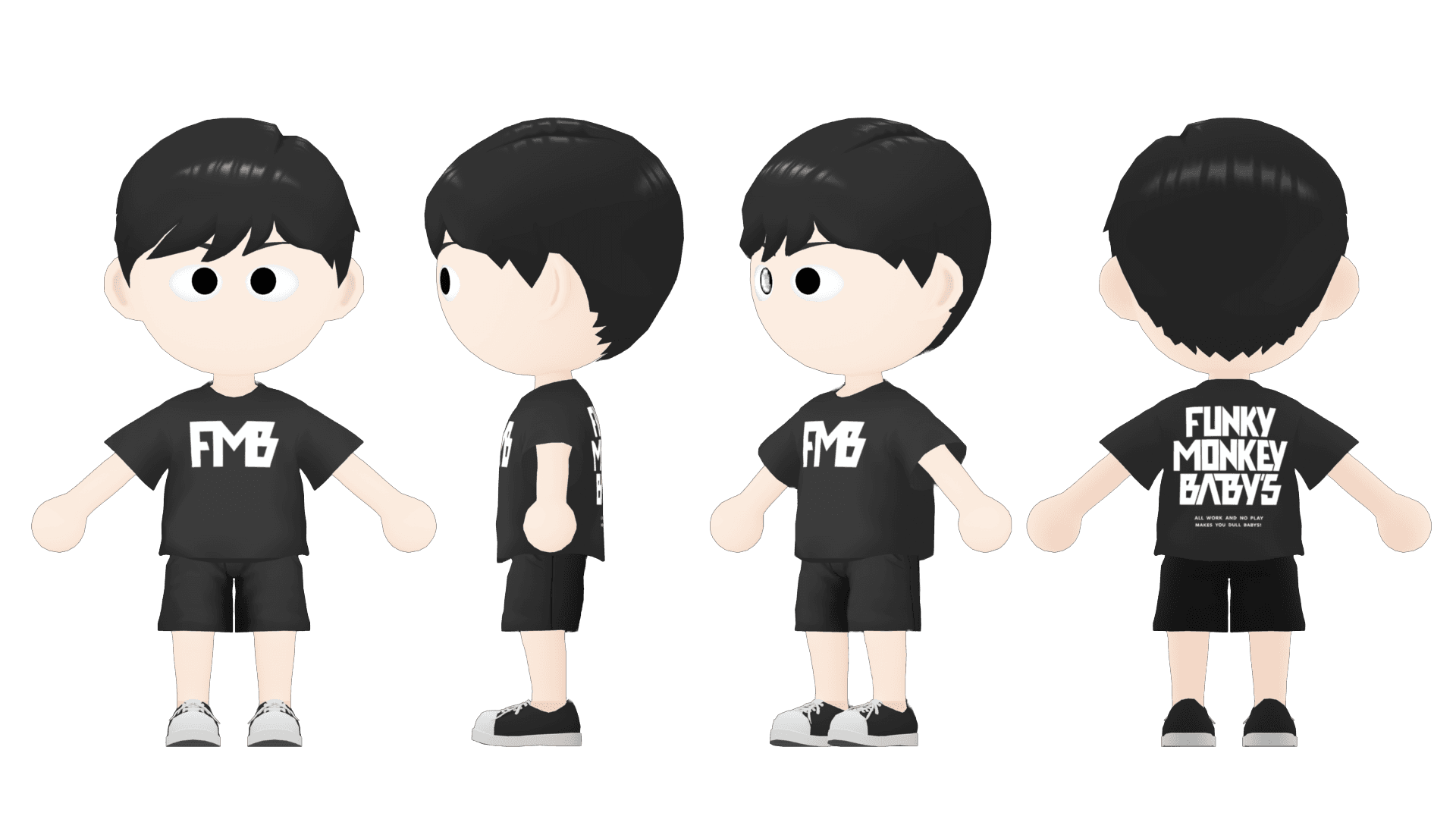 FUNKY MONKEY BABY'S Official Supporter T-Shirt