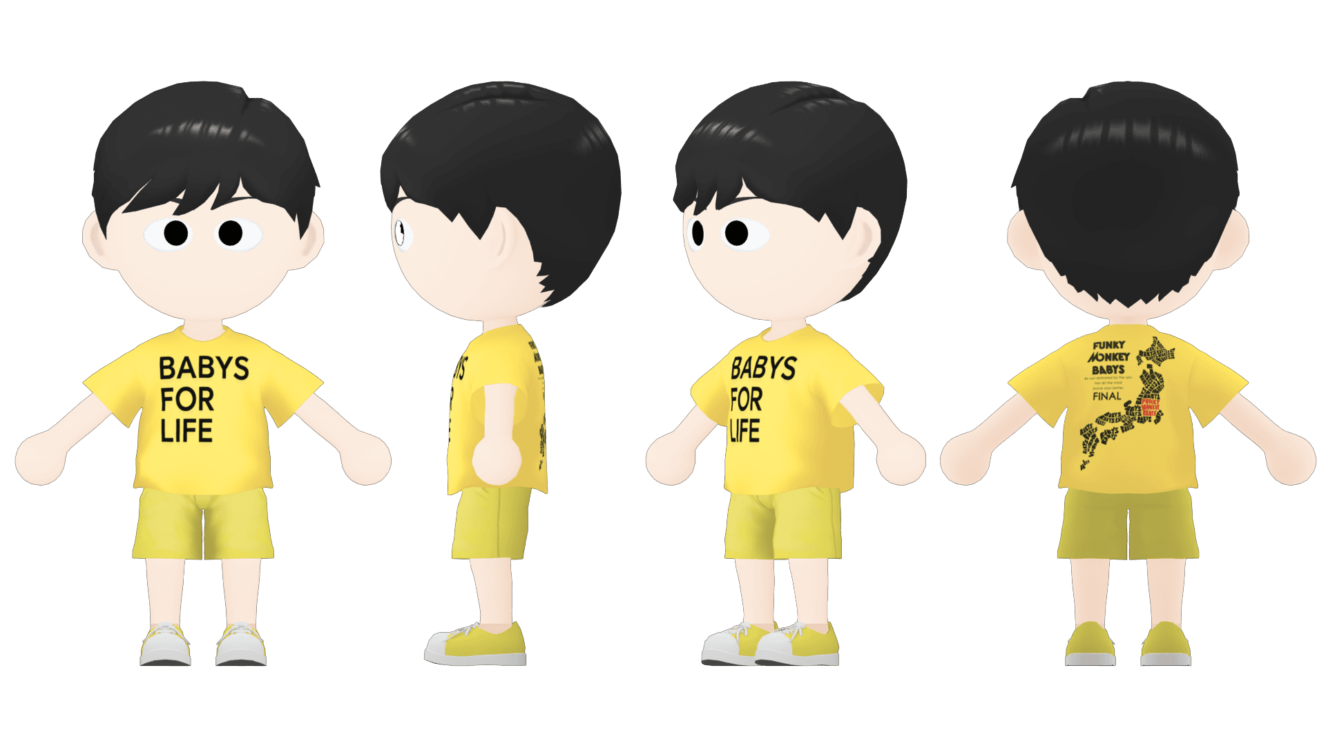 FUNKY MONKEY BABY'S Road FINAL T-Shirt (BABYS FOR LIFE)